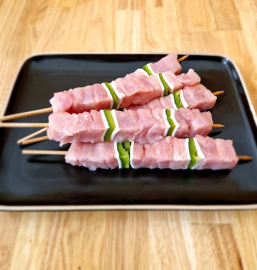 brochette dinde poivron