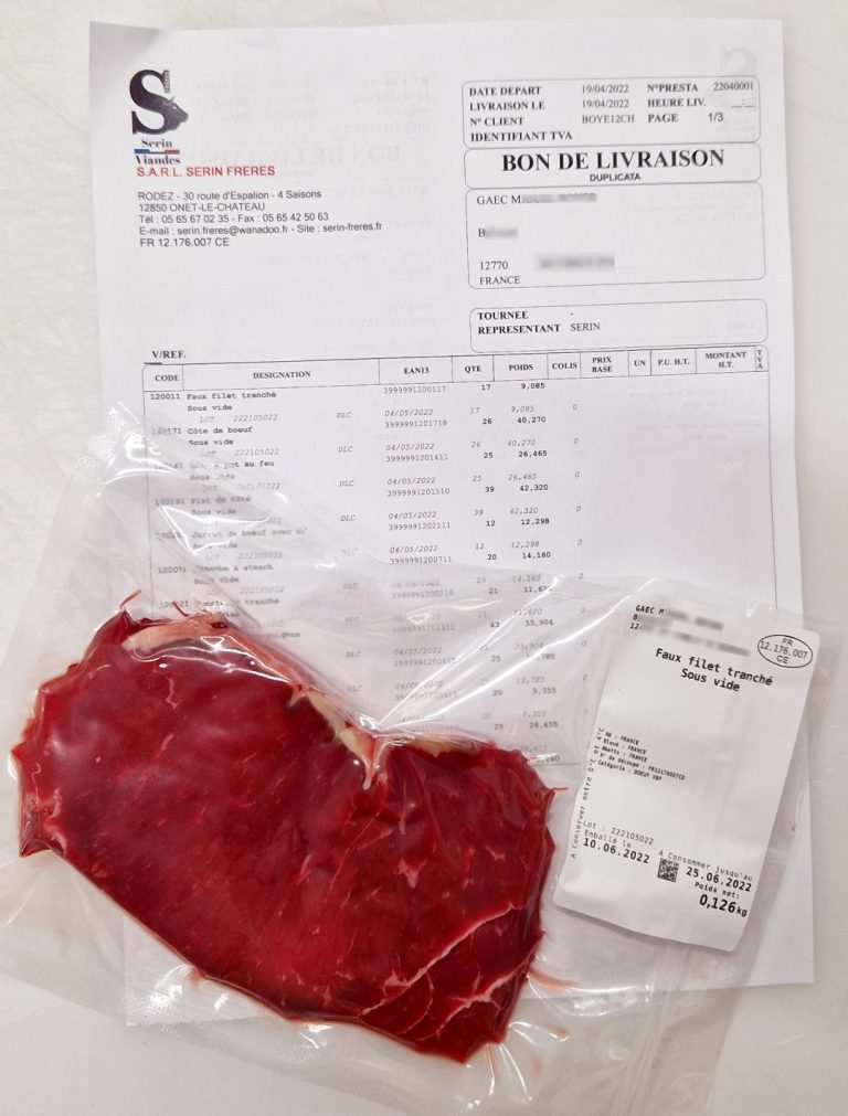 découpe boeuf Rendement découpe vache