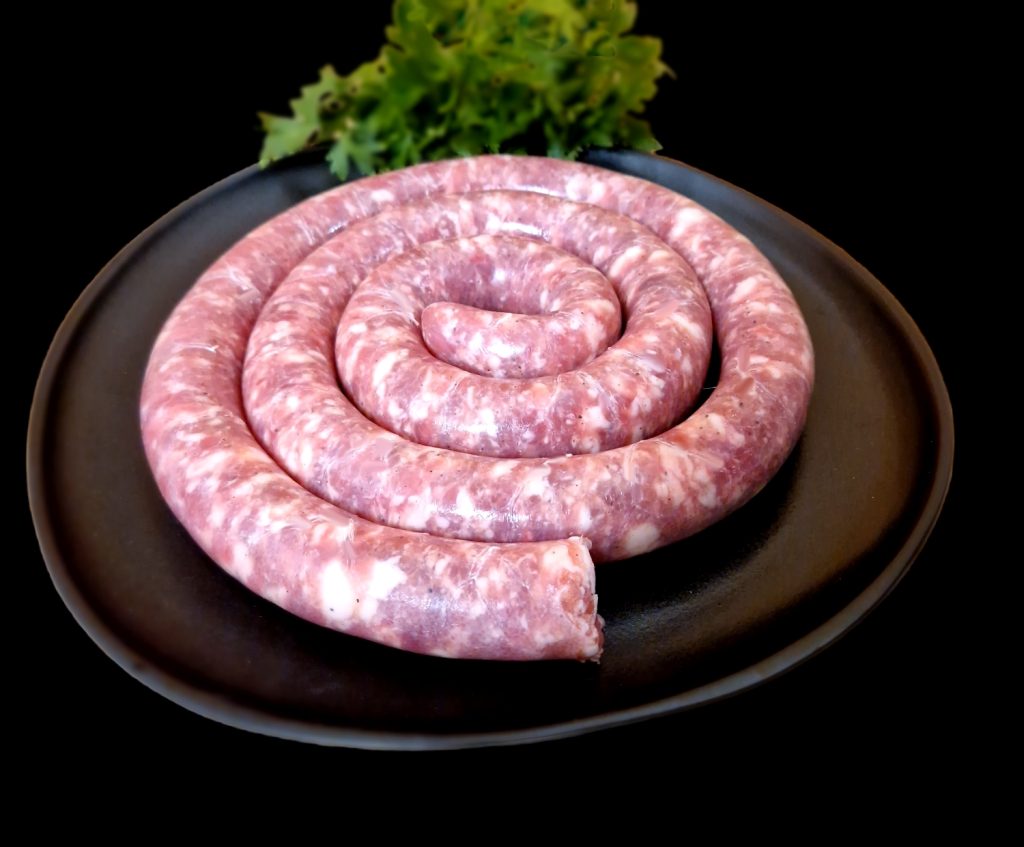 Saucisse veau aux herbes